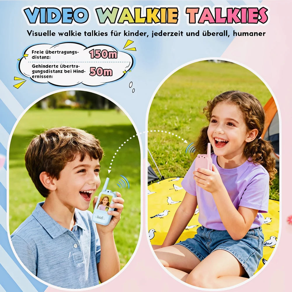 Video Walkie Talkie for Kids (5-7 Years) “ Rechargeable Toy