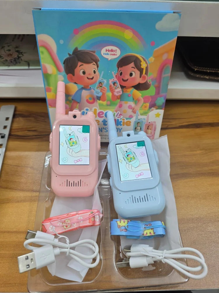 Video Walkie Talkie for Kids (5-7 Years) “ Rechargeable Toy